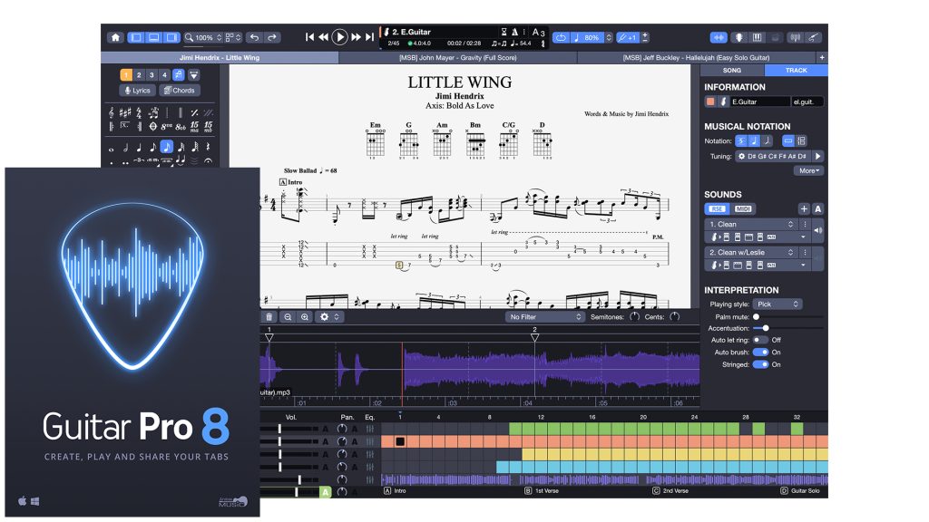 Guitar Pro 8.1.2.37 Crack with License Key Download (2024)